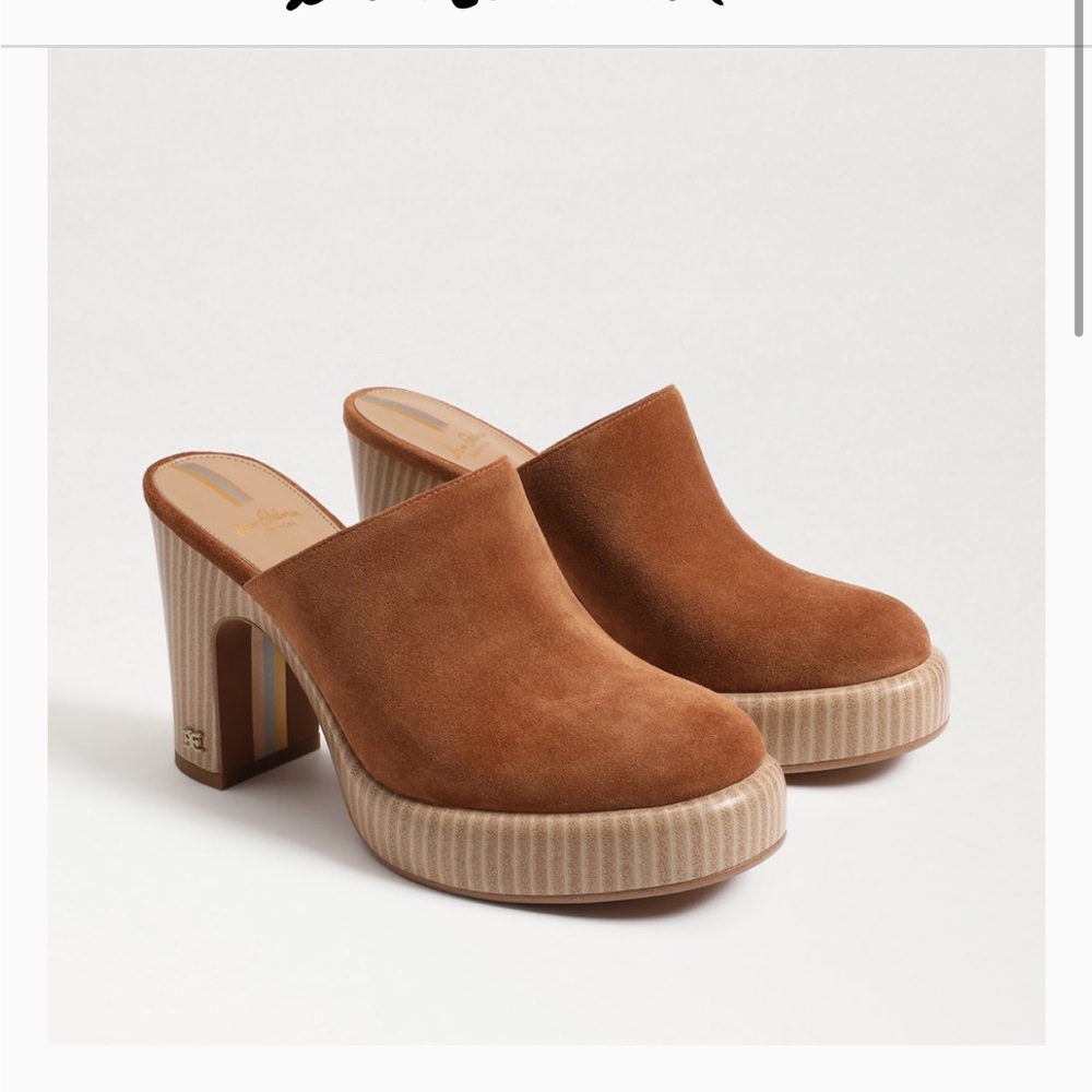 Sam Edelman suede Shiloh mule 9.5